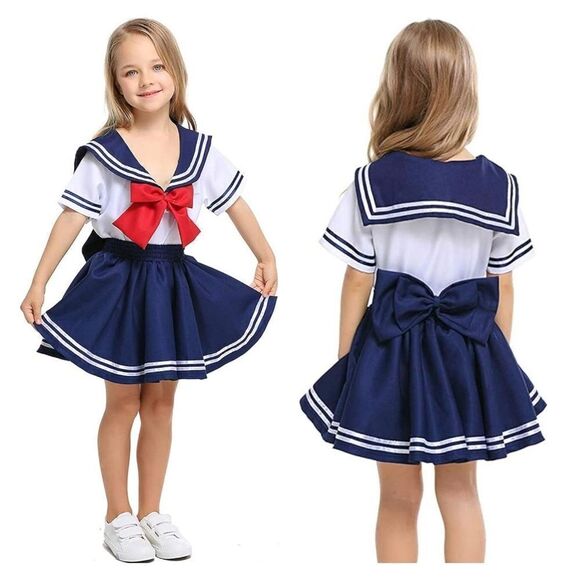 Sailor Halloween Costume Girl's Size Small